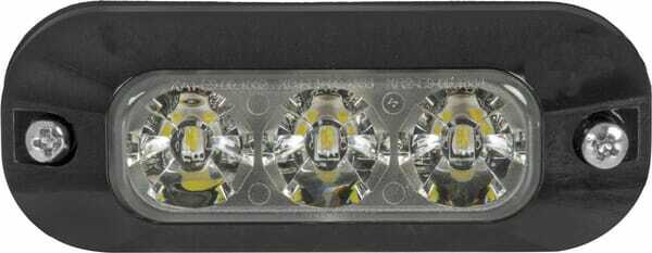Pièces agricoles - Eclairage - Clignotant 3 LED 12/24V ambré