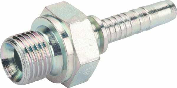 Pièces agricoles - Hydraulique - Raccord à sertir DN06-1/4 BSP