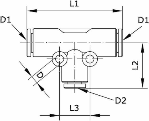Pièces agricoles - Pièce pneumatique - Raccord vissé