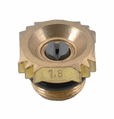 Pièces agricoles - Pièce Pulvérisateur - Buse à jet mirroir 6818 60° 1.8 dorée céramique Braglia
