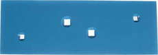 Plaque DMV2 droit 160x12x460