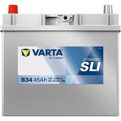 Pièces agricoles - Eclairage - Battery 12V 45Ah 330A B34 VARTA Dynamic SLI