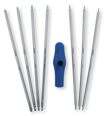 Outils - Outils divers - SET 8 TOURNEVIS XL INTERCH.