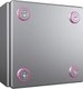 Boîte à bornes KX 150mm x 150mm x 80mm Acier inoxydable