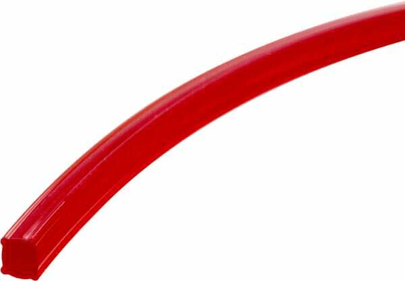 Pièces agricoles - Jardin et forêt pièce adaptable - Fil de coupe Ø 3mm 132m carré rouge Kramp