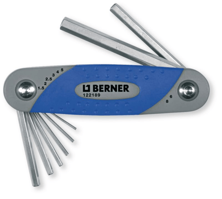 Outils - Outils divers - MONTURE 8 CLE MALE  HEX