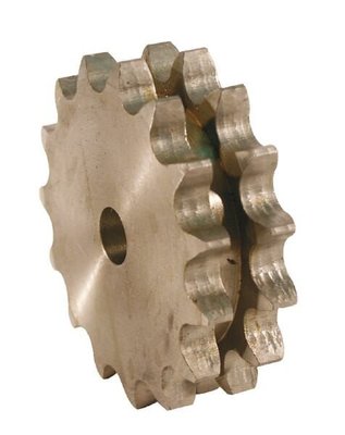Pièces agricoles - Transmission - Pignon duplex 41 dents chaîne 1/2" 08 B-2 Kramp