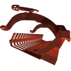 Pièces agricoles - Pièce divers - BARRE DE DECROTTOIR 3.00m complet