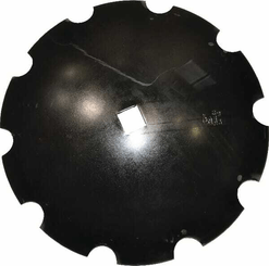 Pièces agricoles - Travail du sol - Disque de herse crénelé 710x8 Tr.50