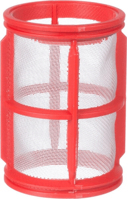 Pièces agricoles - Pièce Pulvérisateur - Cartouche filtrante 32 mesh rouge avec joints toriques