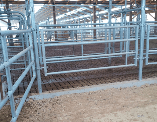 Materiels - Cage de contention - PACK DE 12 ARRIERES EX4 3/4M L.2.50M