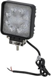 Pièces agricoles - Eclairage - Phare de travail LED, 24W, 2000lm, carrée, blanche, 107x52x136mm, spot, Kramp (boîte de 10 pièces)