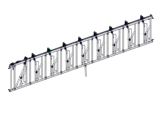 Materiels - Cornadis - PACK DE 6 PANNEAUX AXIAL II REG DE 9P./6M L.5.70M