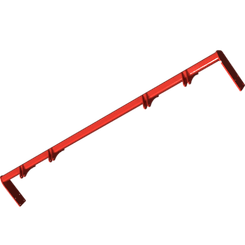 Pièces agricoles - Pièce divers - Cadre Cracker 4.00m -peint-