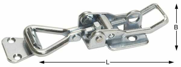 Pièces agricoles - Fasteners - Fermeture à clipsage réglable