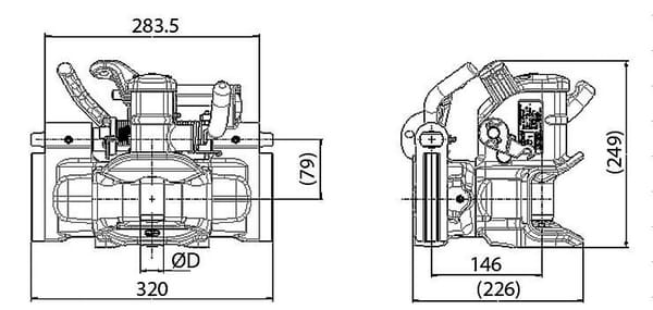 Pièces agricoles - Tracteur pièce adaptable - Accouplement de remorque