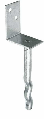 Pièces agricoles - Fasteners - Support de piquet en L 50mm