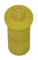 Pièces agricoles - Pièce Pulvérisateur - Buse à injection d'air à cône creux ITR 80° 02 jaune céramique Lechler