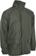 Veste de pluie olive 4XL