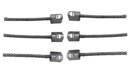 Pièces agricoles - Jardin et forêt pièce adaptable - Jeu de brosses de rechange de 10 mm, Armigo 2,Multiple, 6x