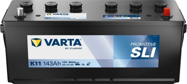 Pièces agricoles - Eclairage - Battery 12V 143Ah 900A K11 VARTA Promotive SLI
