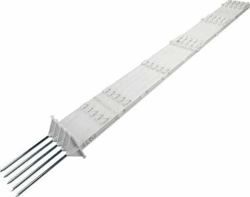 Pièces agricoles - Cloture,Jardin & Sylviculture - Piquet en PVC 125 cm, 5 pc