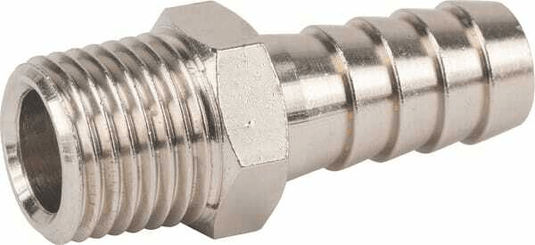 Pièces agricoles - Pièce pneumatique - Embout de tuyau 10 mm x 1/4"