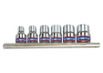 Blister douille Torx 3/8" 6 pièces