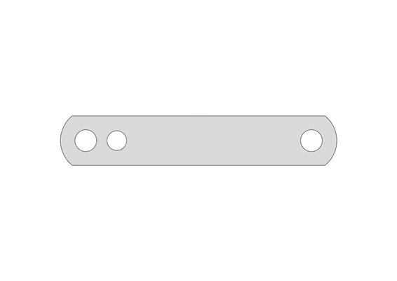 Materiels - Matériel d'élevage - autre - CALE PLATINE 35X8MM L.225MM