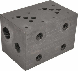 Pièces agricoles - Hydraulique - Plaque de base NG10