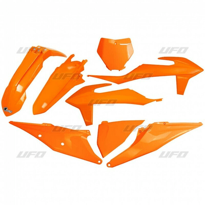 Pièces Quad & Motos - Plastiques - Kit plastiques UFO orange KTM SX/SX-F