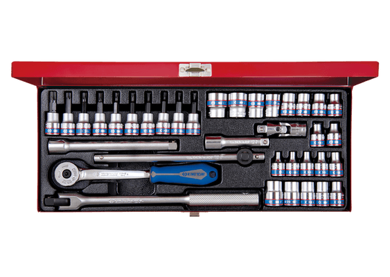 Outils - Outils divers - Coffret 3/8" 34pièces version 12 pans