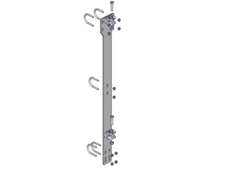 Materiels - Accessoires 5Kg-10Kg - FERRURE SUPPORT BARRIERE COMPLETE