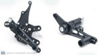 Commandes reculées R&G RACING noir Kawasaki ZX10R