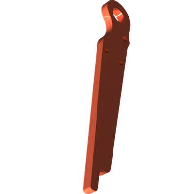 Pièces agricoles - Pièce divers - Plat de verrouillaget peint à court