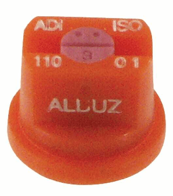 Pièces agricoles - Pièce Pulvérisateur - Buse à jet plat AD 110° 01 orange céramique Albuz