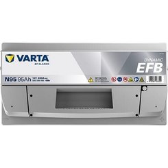 Pièces agricoles - Eclairage - Battery 12V 95Ah 850A N95 VARTA Dynamic EFB