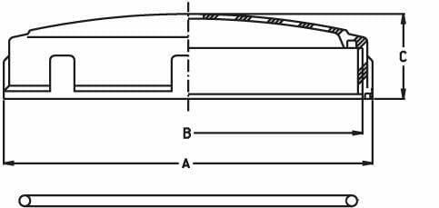 Pièces agricoles - Pièce Pulvérisateur - Couvercle de réservoir à visser 6"