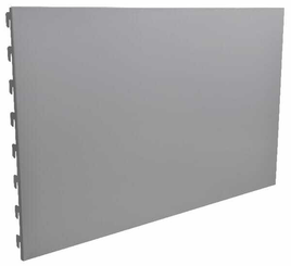 Pièces agricoles - Magasin - Panneau non perforé 40x66,5 blanc/alu