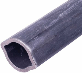 Pièces agricoles - Transmission - Tube profilé citron 1b Ø ext. : 49x39,5x4,5 mm L : 3 m Walterscheid