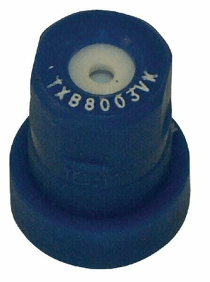 Pièces agricoles - Pièce Pulvérisateur - Buse à cône creux TXB 80° 03 bleu céramique TeeJet