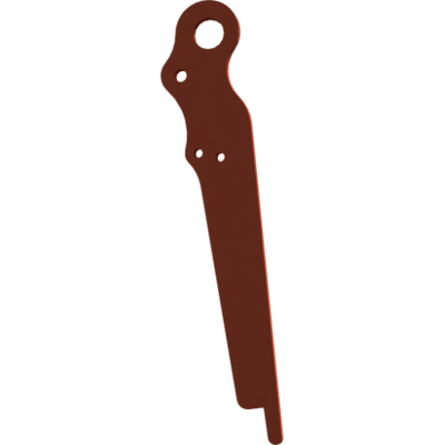 Pièces agricoles - Pièce divers - Plat de verrouillage long peinte-