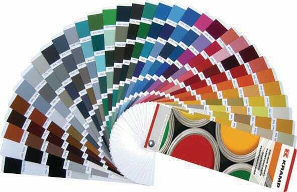 Chimie - Chimie divers - Nuancier de peinture Kramp