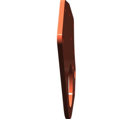 Pièces agricoles - Pièce divers - plaque de support 4m -peinte-