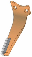 Pièces agricoles - Travail du sol - Dent de herse carb. G. p/Rabe