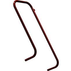 Pièces agricoles - Pièce divers - main courante droite soudée -peinte-