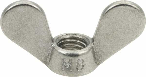Pièces agricoles - Fasteners - Ecrou papillon M8 inox A2 DIN