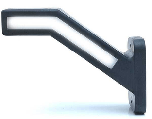 Pièces agricoles - Eclairage - Feu de gabarit droit LED, 12-24V, 184.9x58x145.5mm, indicateur de direction, Kramp