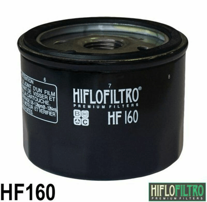 Pièces Quad & Motos - Moteur - Filtre à huile HIFLOFILTRO - HF160