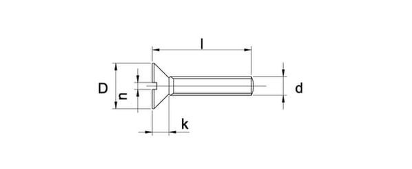 Pièces agricoles - Fasteners - Vis mét. fr.f. M6x45 galv.